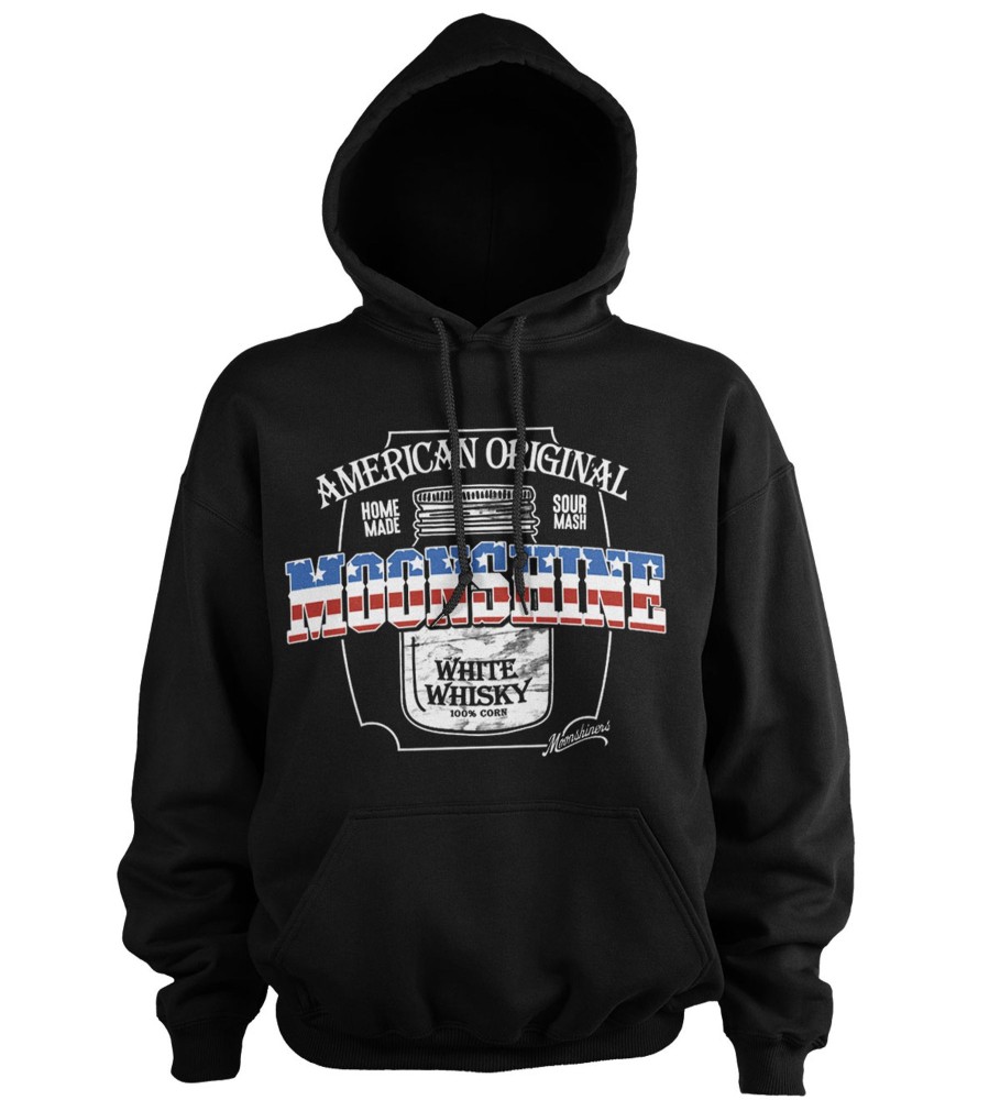 Mann Shirtstore | American Original Moonshine Hoodie Black
