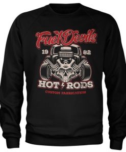 Mann Shirtstore | Fuel Devils Hot Rod Fabrication Sweatshirt Black