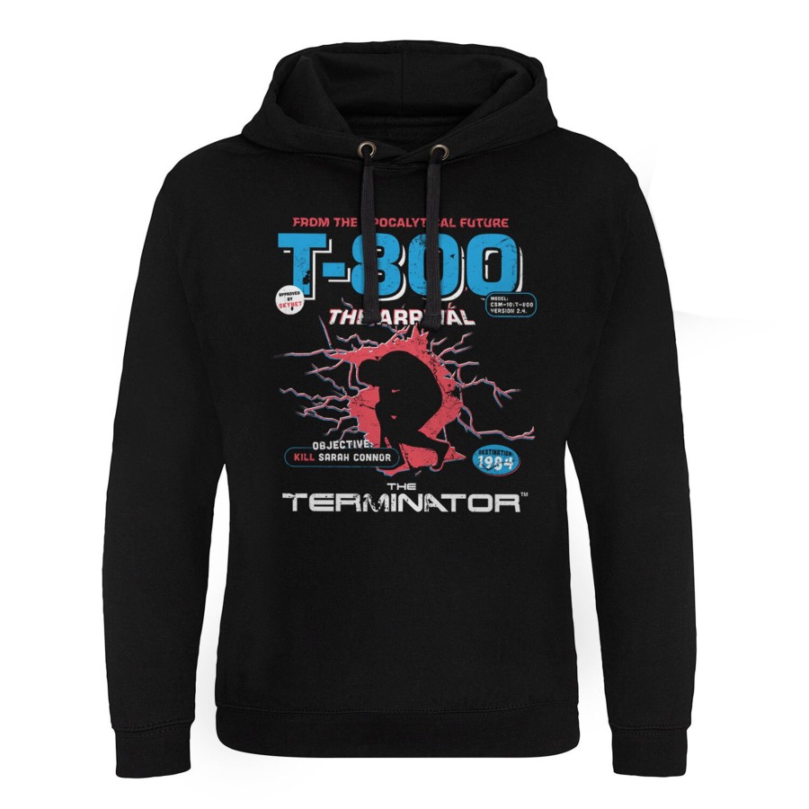 Mann Shirtstore | The Terminator Arrival Epic Hoodie Black