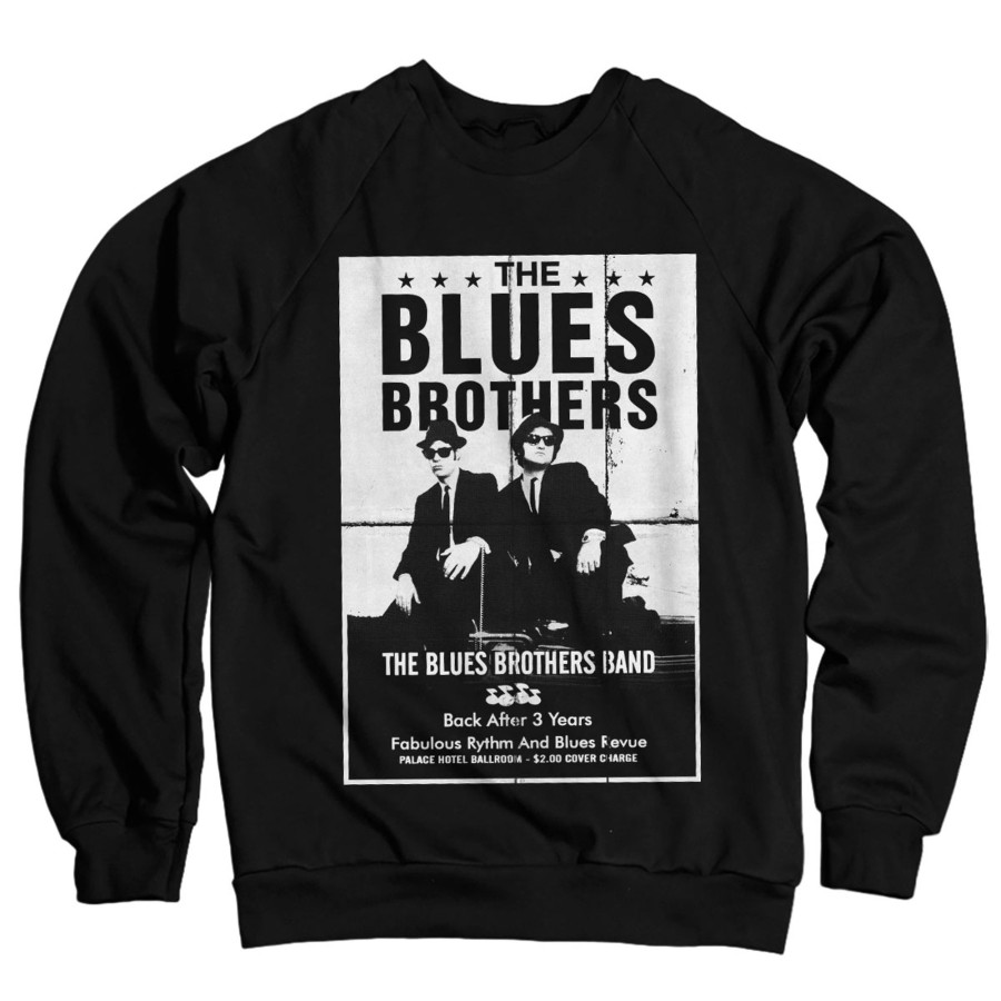 Mann Shirtstore | The Blues Brothers Poster Sweatshirt Black