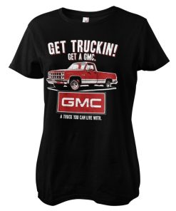 Kvinna Shirtstore | Gmc - Get Truckin Girly Tee Black