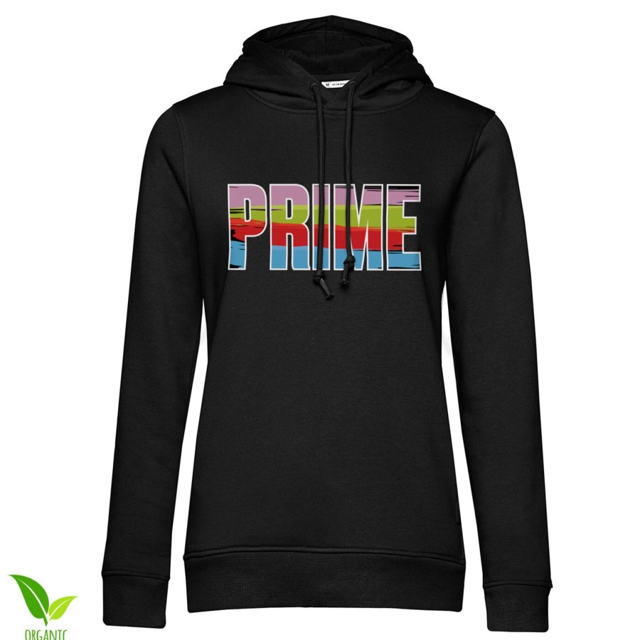 Kvinna Shirtstore | Prime Colorful Girls Hoodie Black