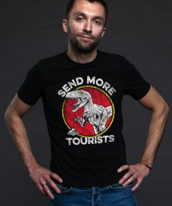 Mann Shirtstore | Jurassic Park - Send More Tourists T-Shirt Black