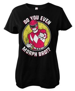 Kvinna Shirtstore | Do You Even Morph Bro Girly Tee Black