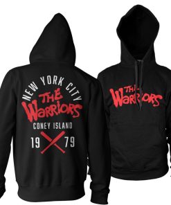 Mann Shirtstore | The Warriors - Coney Island Hoodie Black