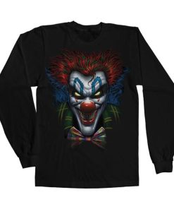 Mann Shirtstore | Psycho Clown Long Sleeve Tee Black