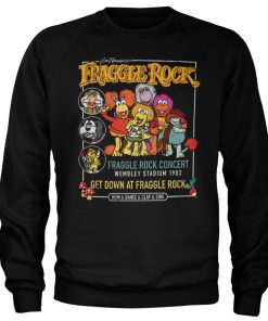 Mann Shirtstore | Fraggle Rock Concert Sweatshirt Black