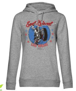 Kvinna Shirtstore | Evel Knievel In Las Vegas Girls Hoodie