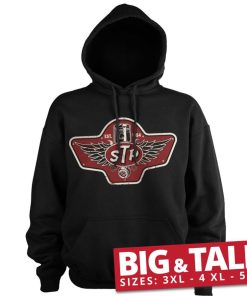 Mann Shirtstore | Stp Piston Emblem Big & Tall Hoodie Black