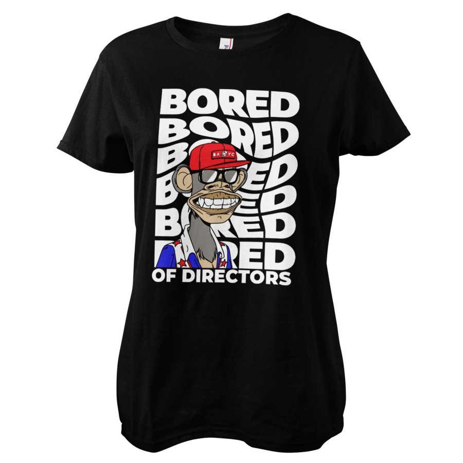 Kvinna Shirtstore | Bored Girly Tee Black
