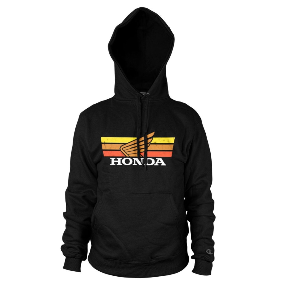 Mann Shirtstore | Honda Vintage Logo Hoodie Black