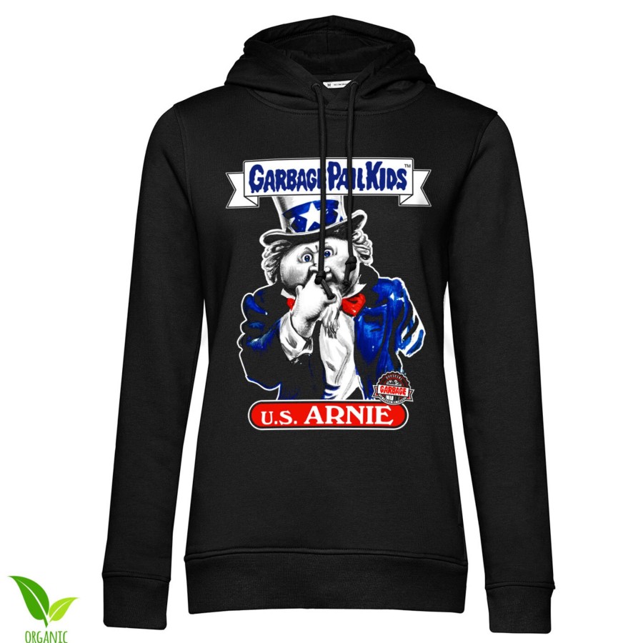 Kvinna Shirtstore | U.S. Arnie Girls Hoodie Black