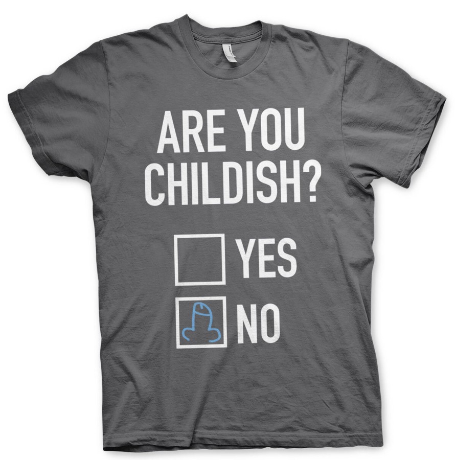 Mann Shirtstore | Are You Childish T-Shirt