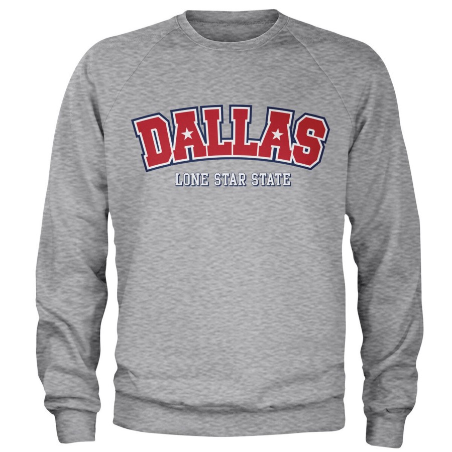 Mann Shirtstore | Dallas Sweatshirt Heathergrey