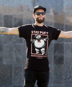Mann Shirtstore | Stay Puft Marshmallows T-Shirt Black
