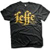 Mann Shirtstore | Leffe Washed Wordmark T-Shirt Black