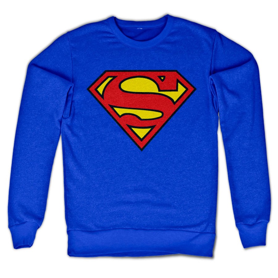 Mann Shirtstore | Superman Shield Sweatshirt Blue