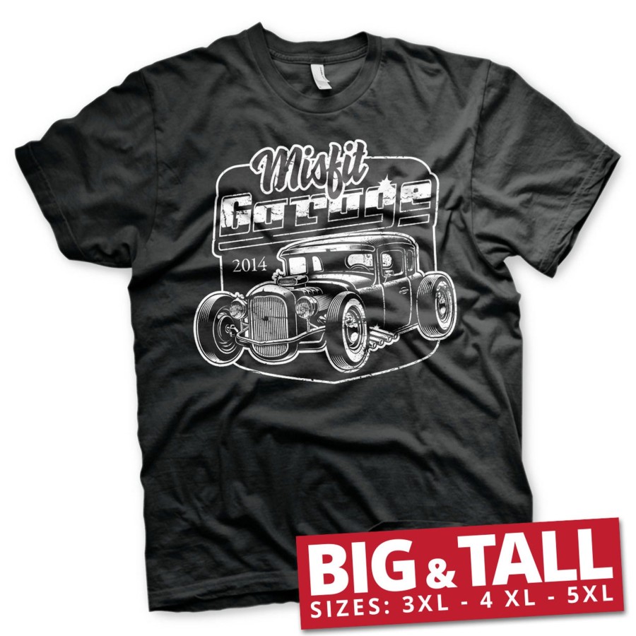 Mann Shirtstore | Misfit Garage Rod Big & Tall T-Shirt Black