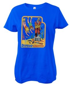Kvinna Shirtstore | Diving For Treasure Girly Tee