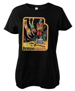 Kvinna Shirtstore | Diving For Treasure Girly Tee