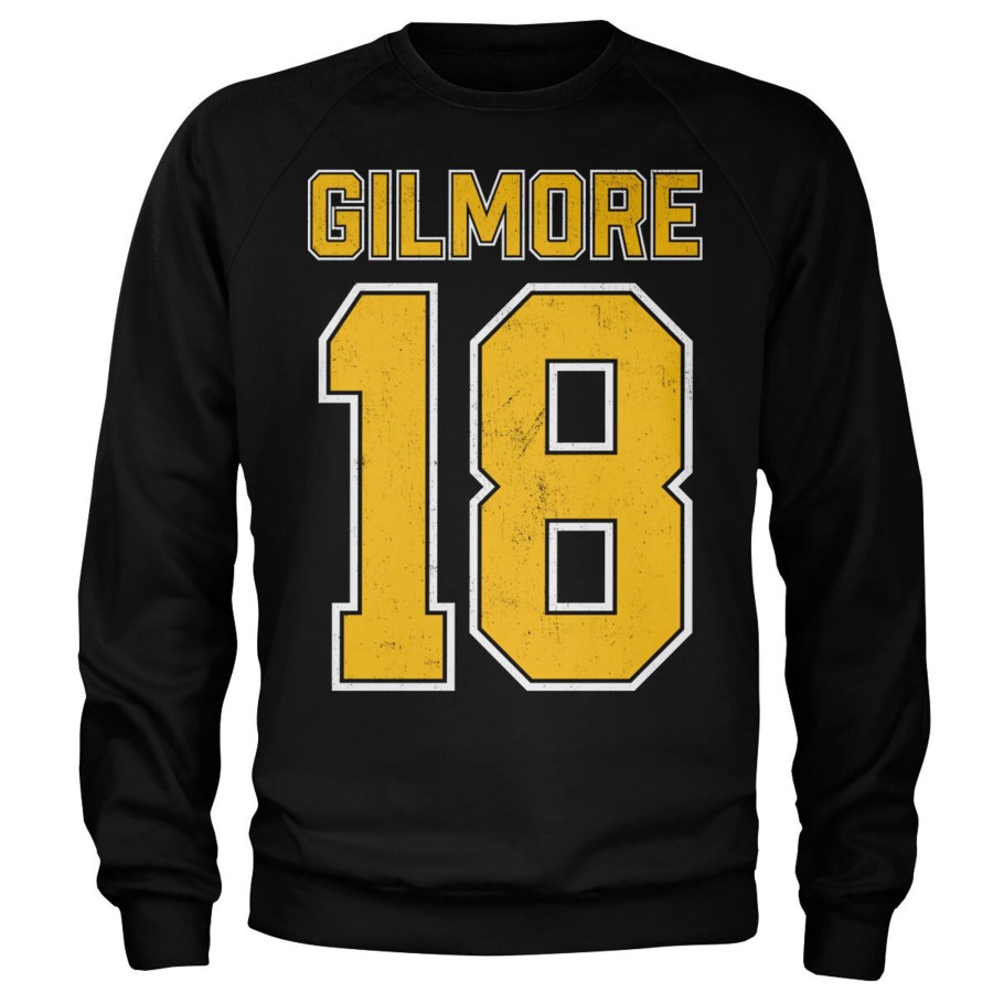 Mann Shirtstore | Happy Gilmore Hockey Jersey Sweatshirt Black