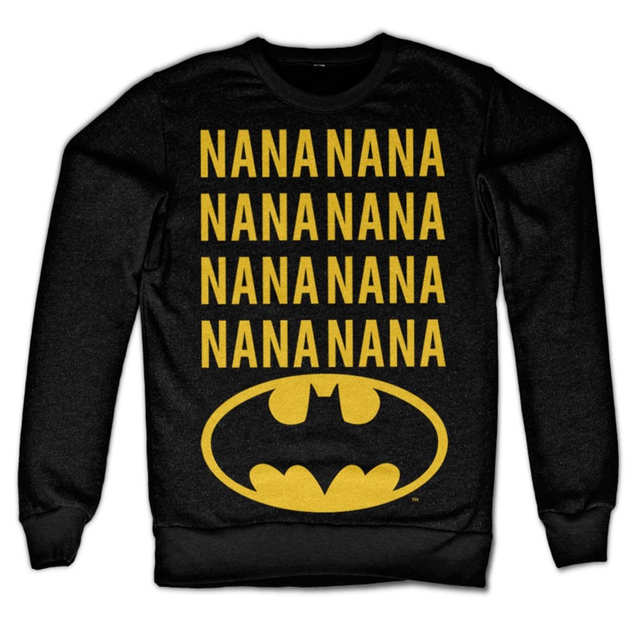 Mann Shirtstore | Nana Batman Sweatshirt Black