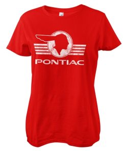 Kvinna Shirtstore | Pontiac Retro Logo Girly Tee
