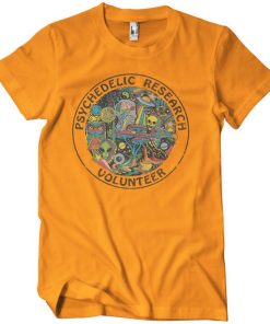 Mann Shirtstore | Psychedelic Research Volunteer T-Shirt
