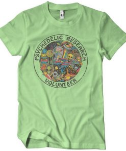 Mann Shirtstore | Psychedelic Research Volunteer T-Shirt