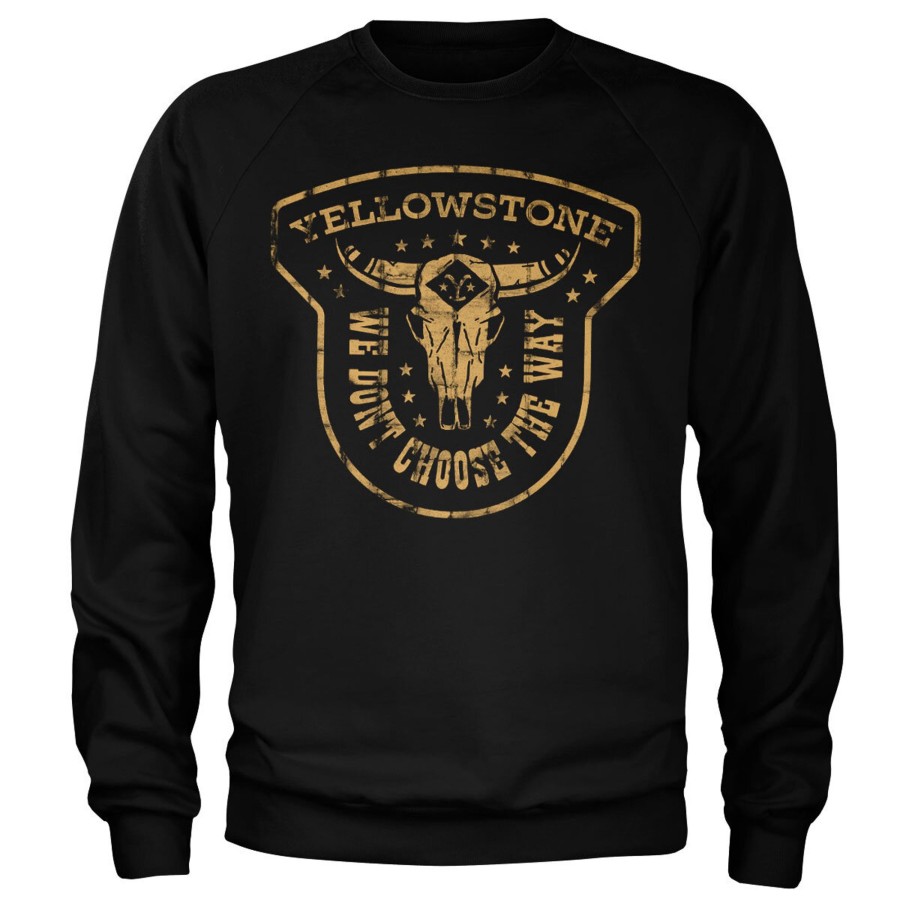 Mann Shirtstore | We Don'T Choose The Way Sweatshirt Black