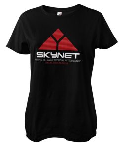 Kvinna Shirtstore | The Terminator - Skynet Girly Tee Black