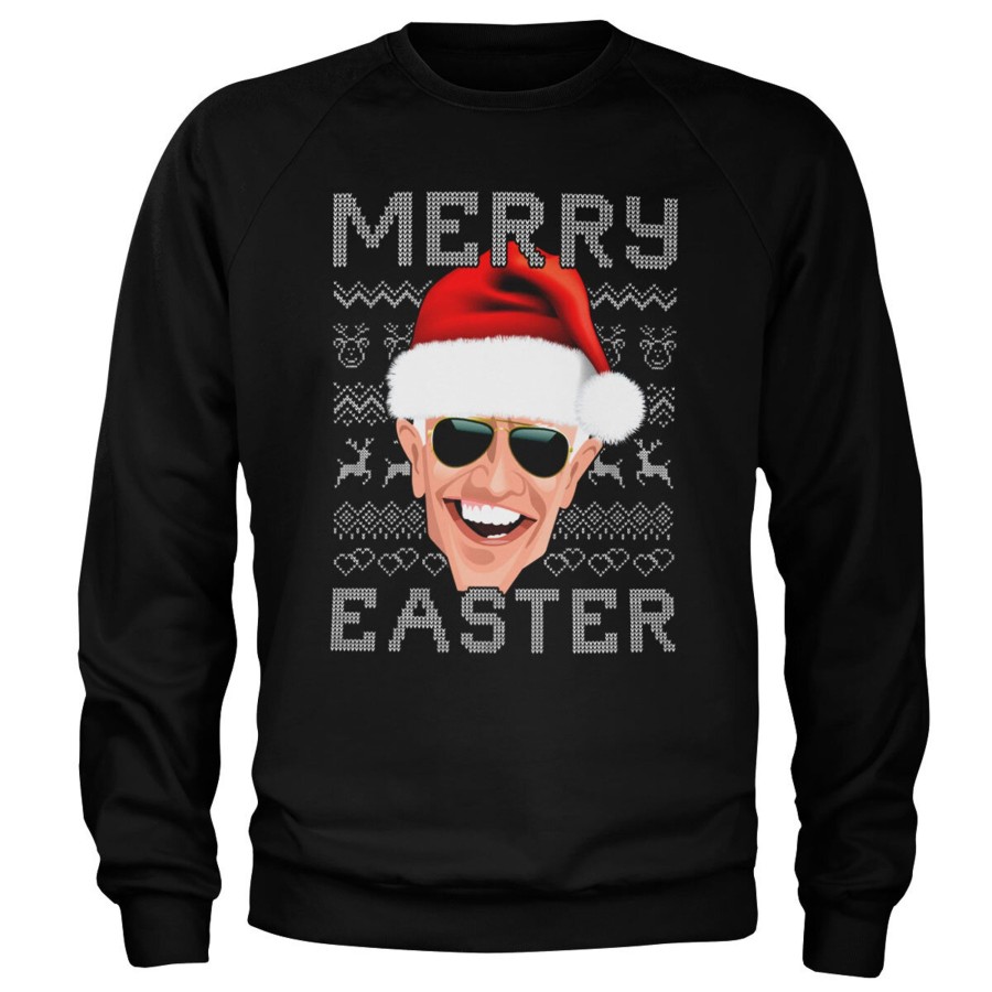 Mann Shirtstore | Merry Easter Sweatshirt Black