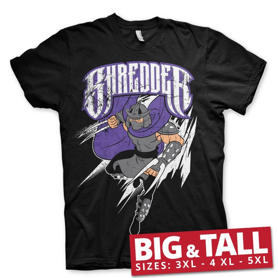 Mann Shirtstore | The Shredder Big & Tall T-Shirt Black