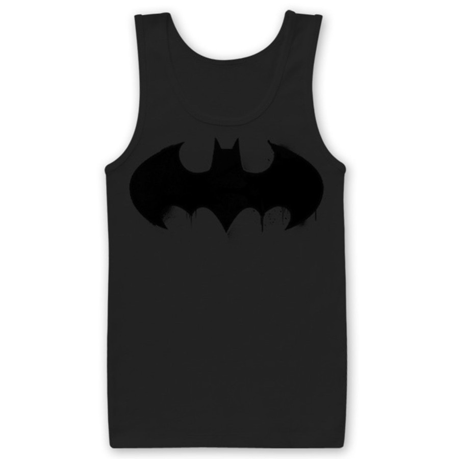Mann Shirtstore | Batman Inked Logo Tank Top Black
