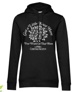 Kvinna Shirtstore | Got A Little Knot Here Girls Hoodie Black